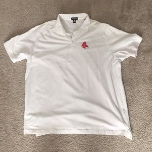 White Red Sox polo shirt